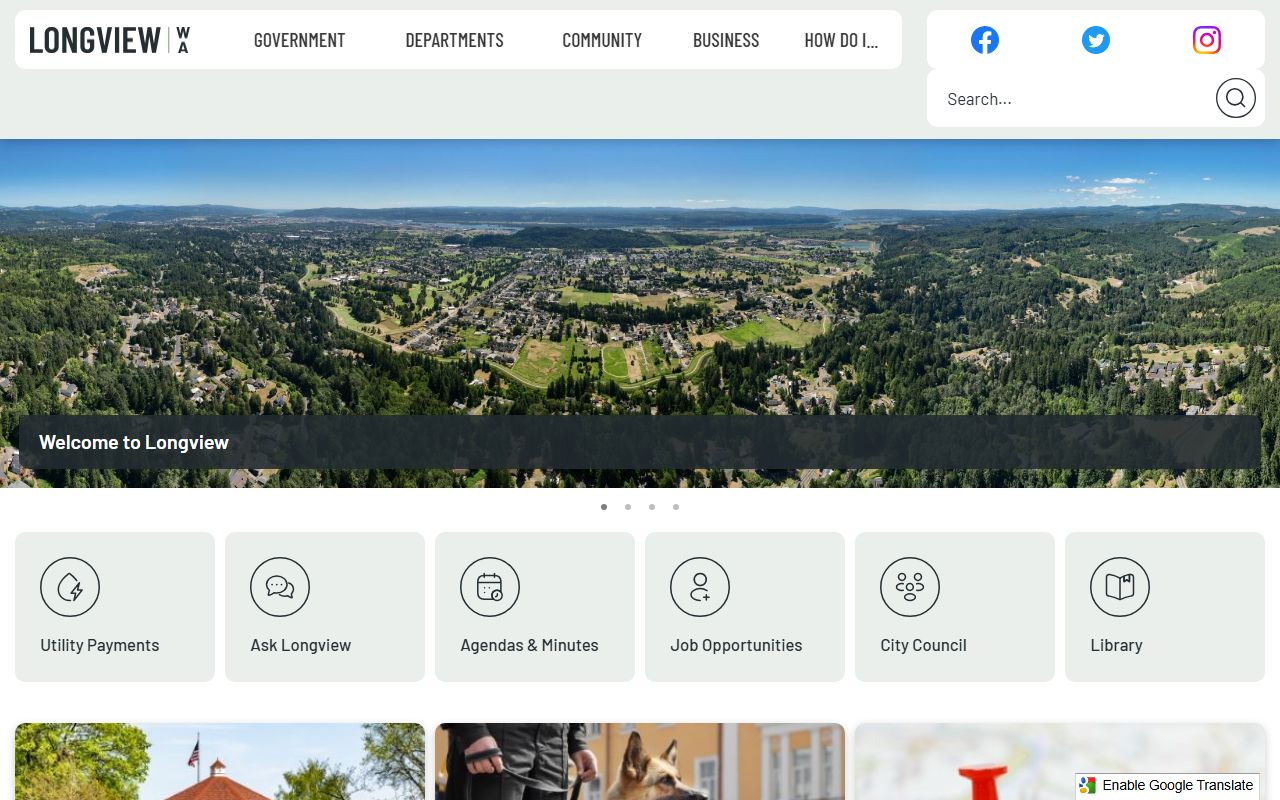 Longview city website civil court records