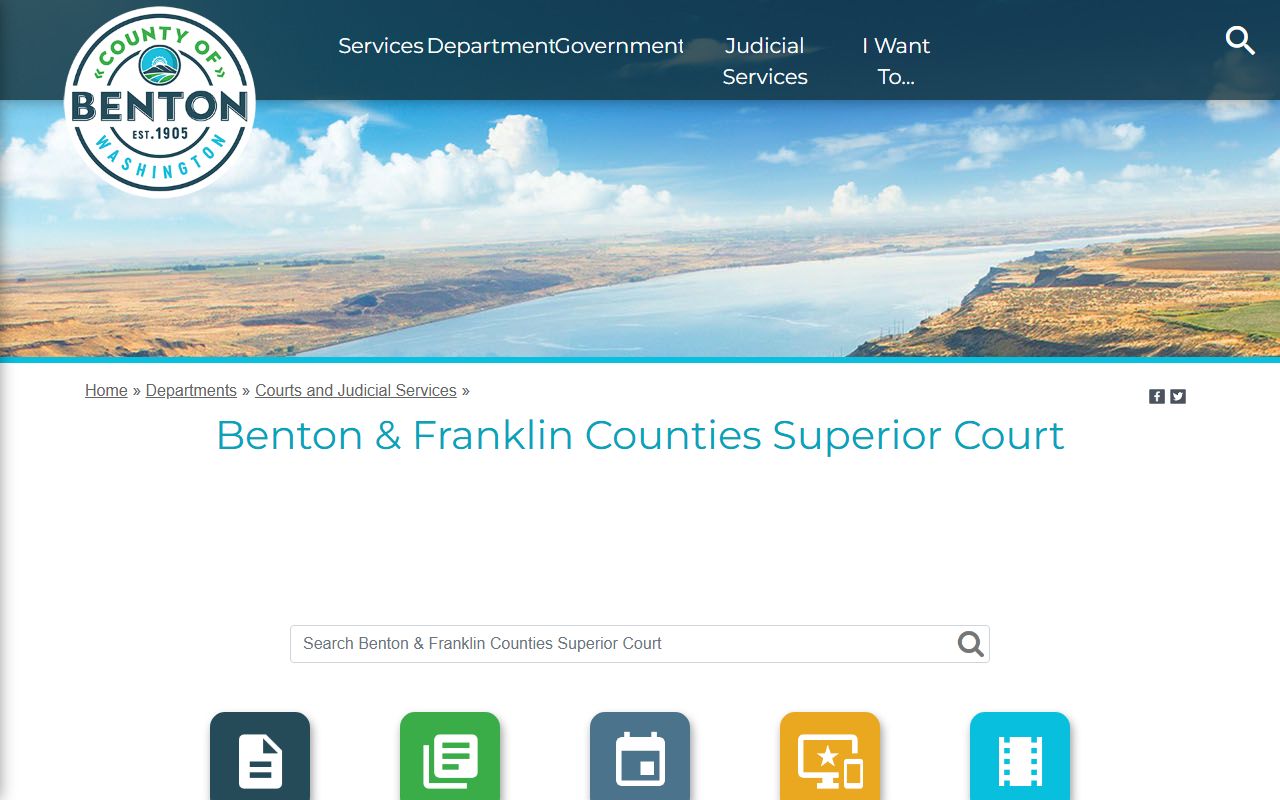 Benton County Superior Court civil court records search